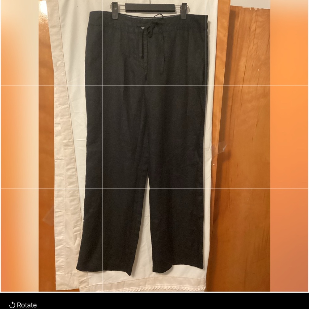 Tommy Bahama Linen wide leg Pants Sz 12